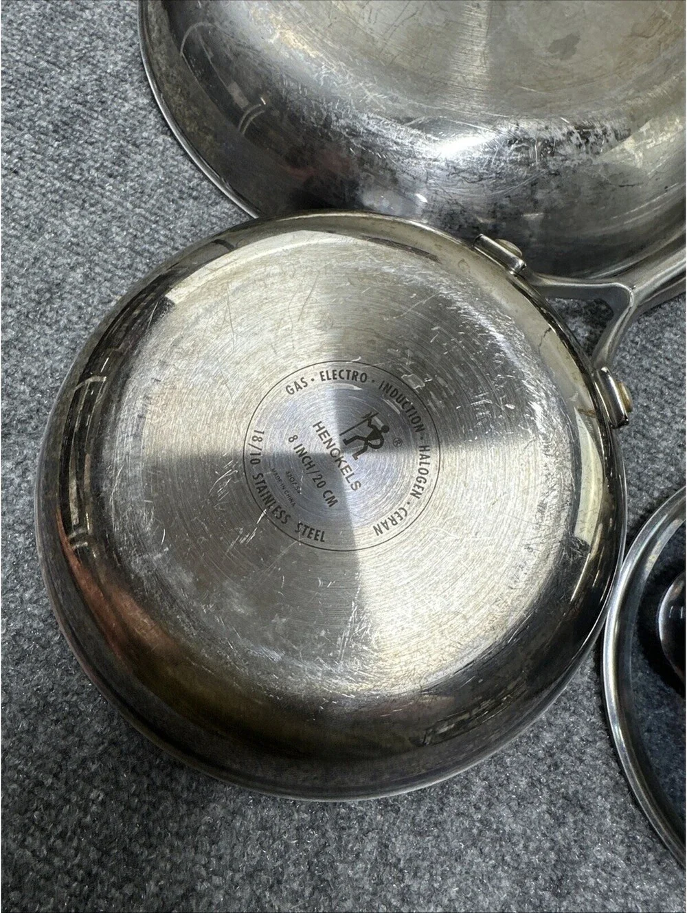 Henckels Paradigm Stainless Steel Non-Stick Cookware Set - 11 Piece (READ)